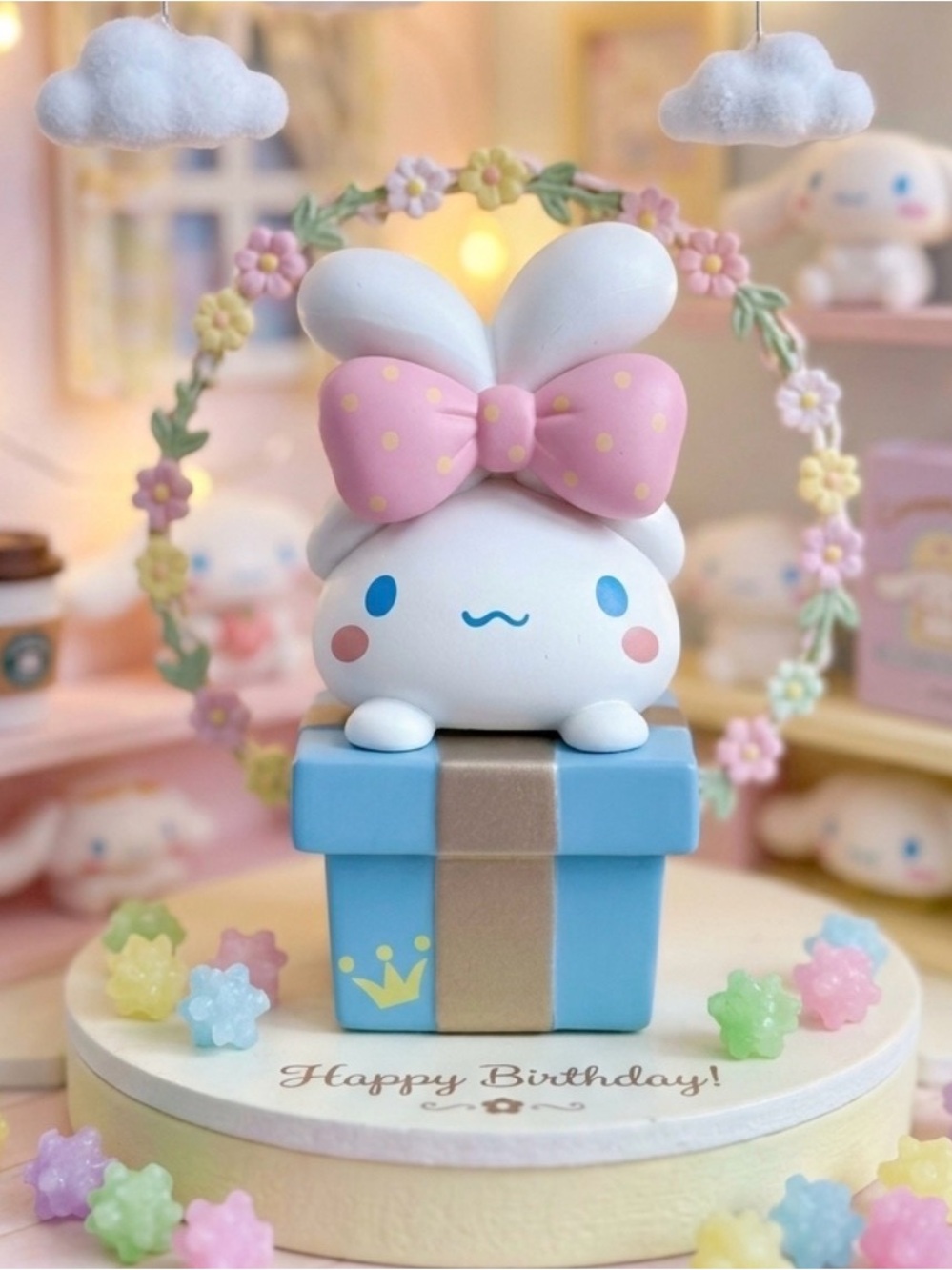 Sanrio Cinnamoroll on Gift Miniso 20th Anniversary Birthday Gift Series